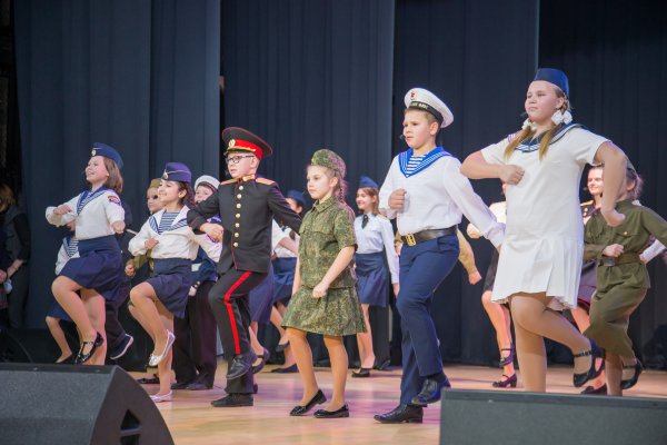 Финальный этап и церемония награждения лауреатов ежегодного Фестиваля Детской патриотической песни Росгвардии.