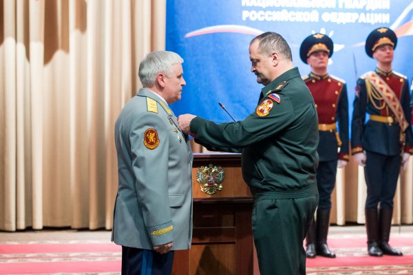 Празднование 40-летнего юбилея ведомственной авиации войск национальной гвардии Российской Федерации